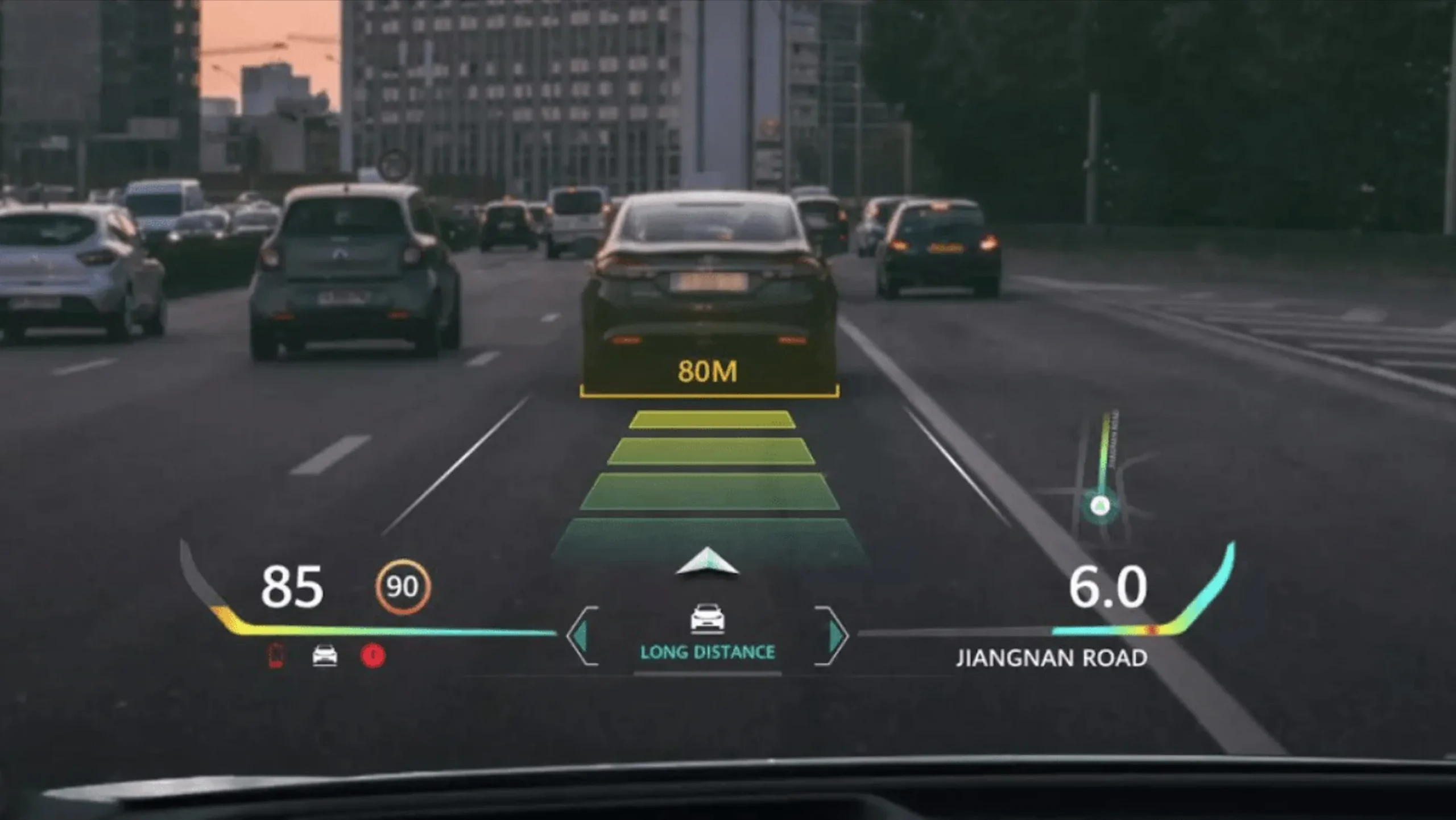 qué es el hud con realidad aumentada