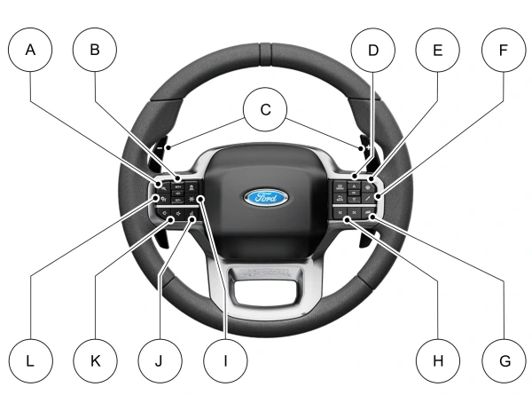 botones del volante