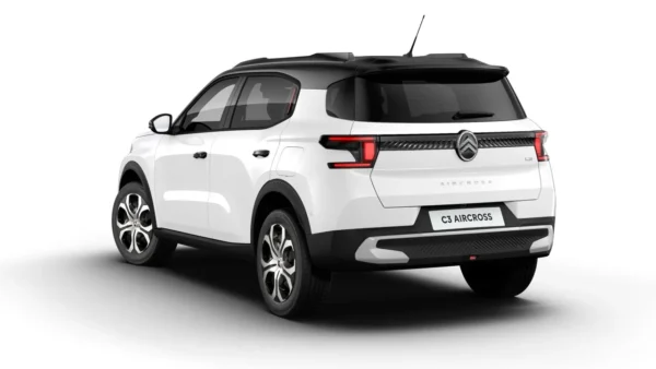 citroen c3 aircross trasera