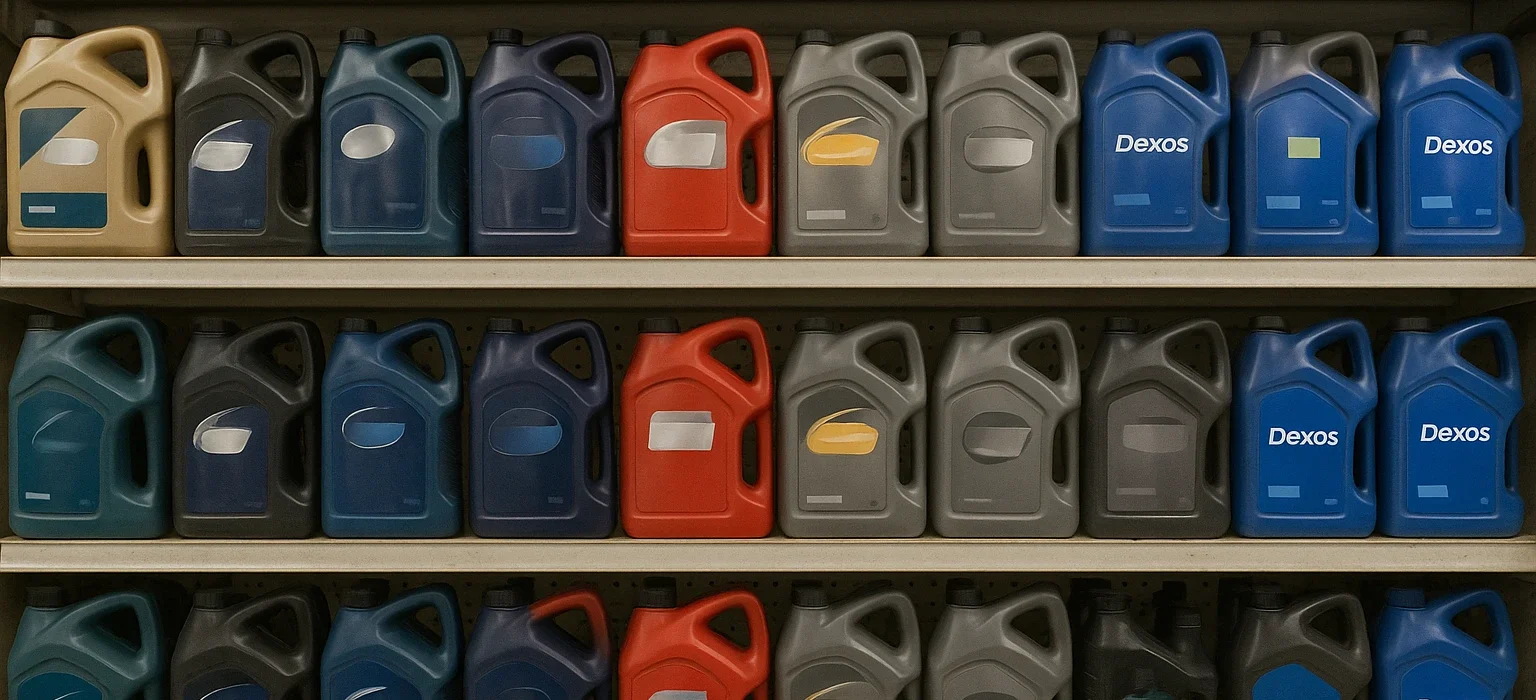 tipos de aceite de motor