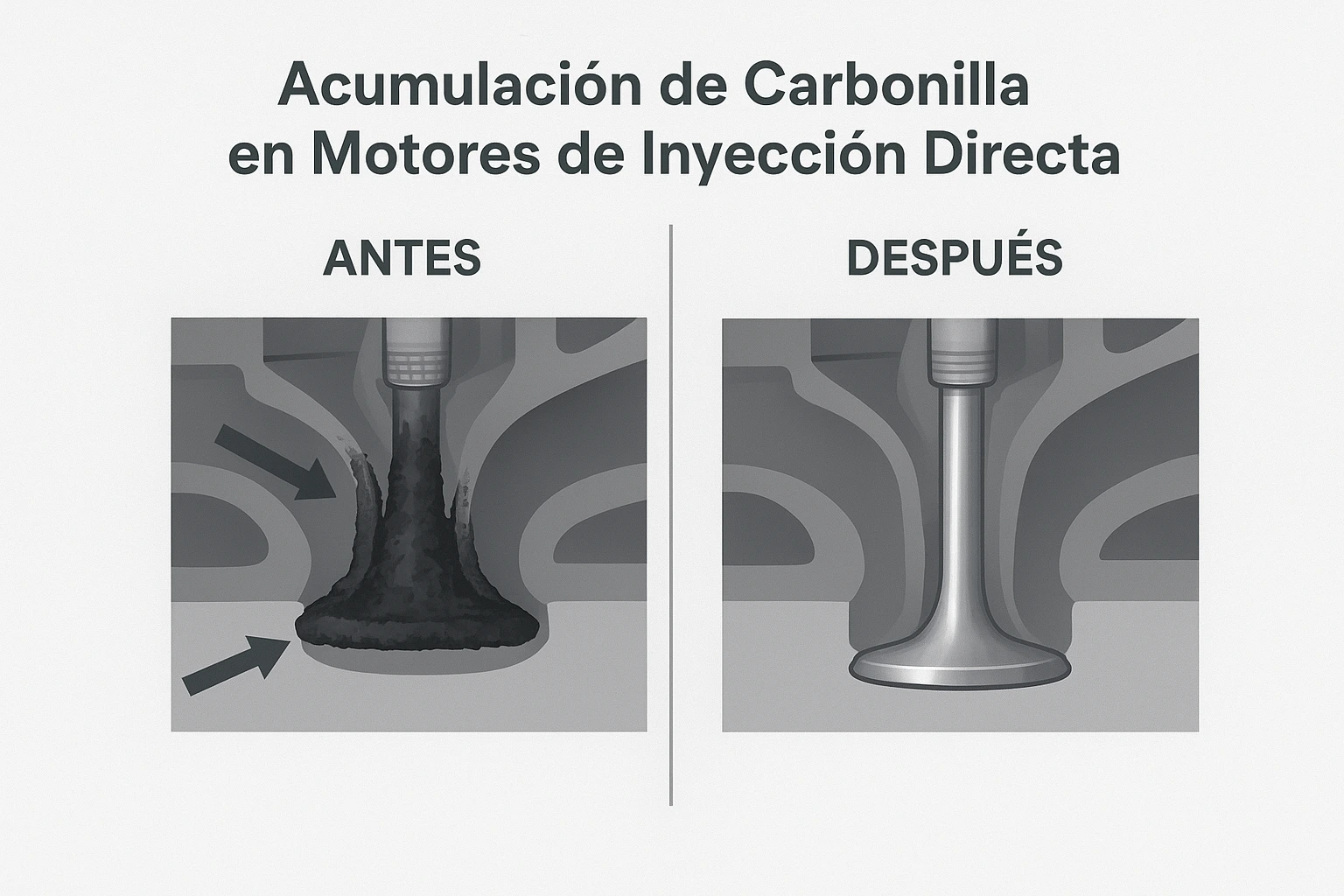 valvulas de admisión carbonilla